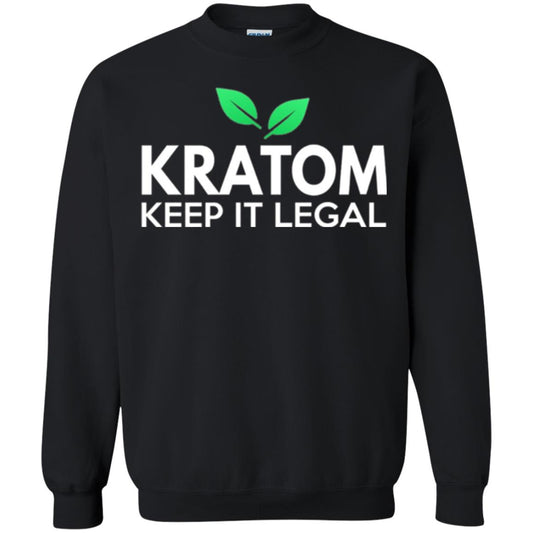 Kratom Keep It Legal T-shirt Black