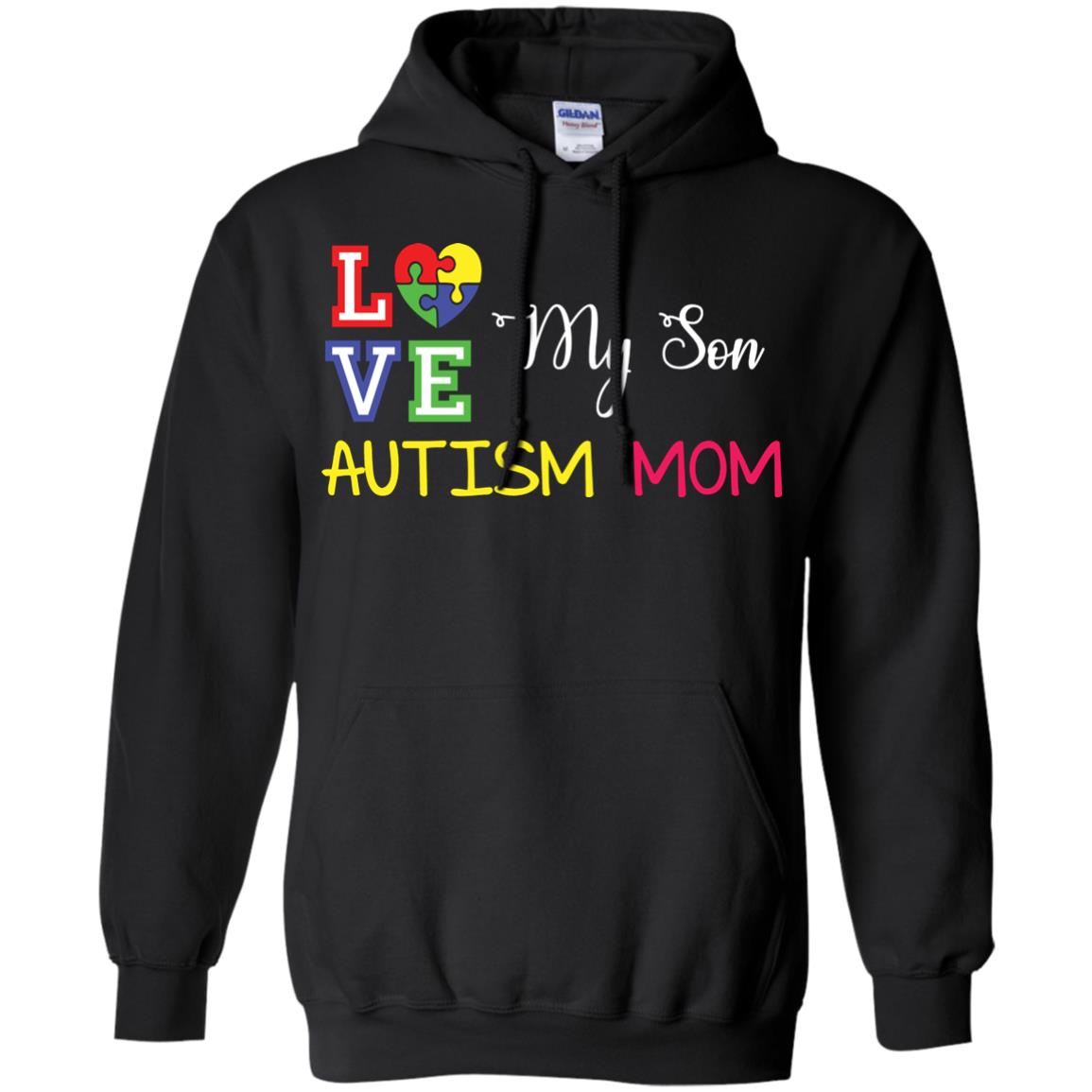 Love My Son Autism Mom Autism Awareness T-shirt