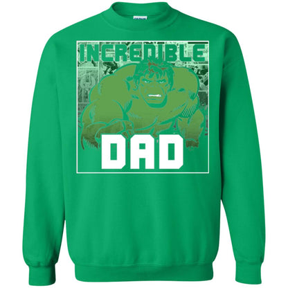 Daddy T-shirt Incredable Dad Irish Green
