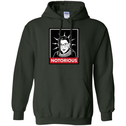 Notorious Ruth Bader Ginsberg Shirt Forest Green