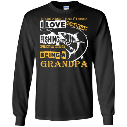 But One Of Them Is Being A Grandpa Papa T-shirt Black
