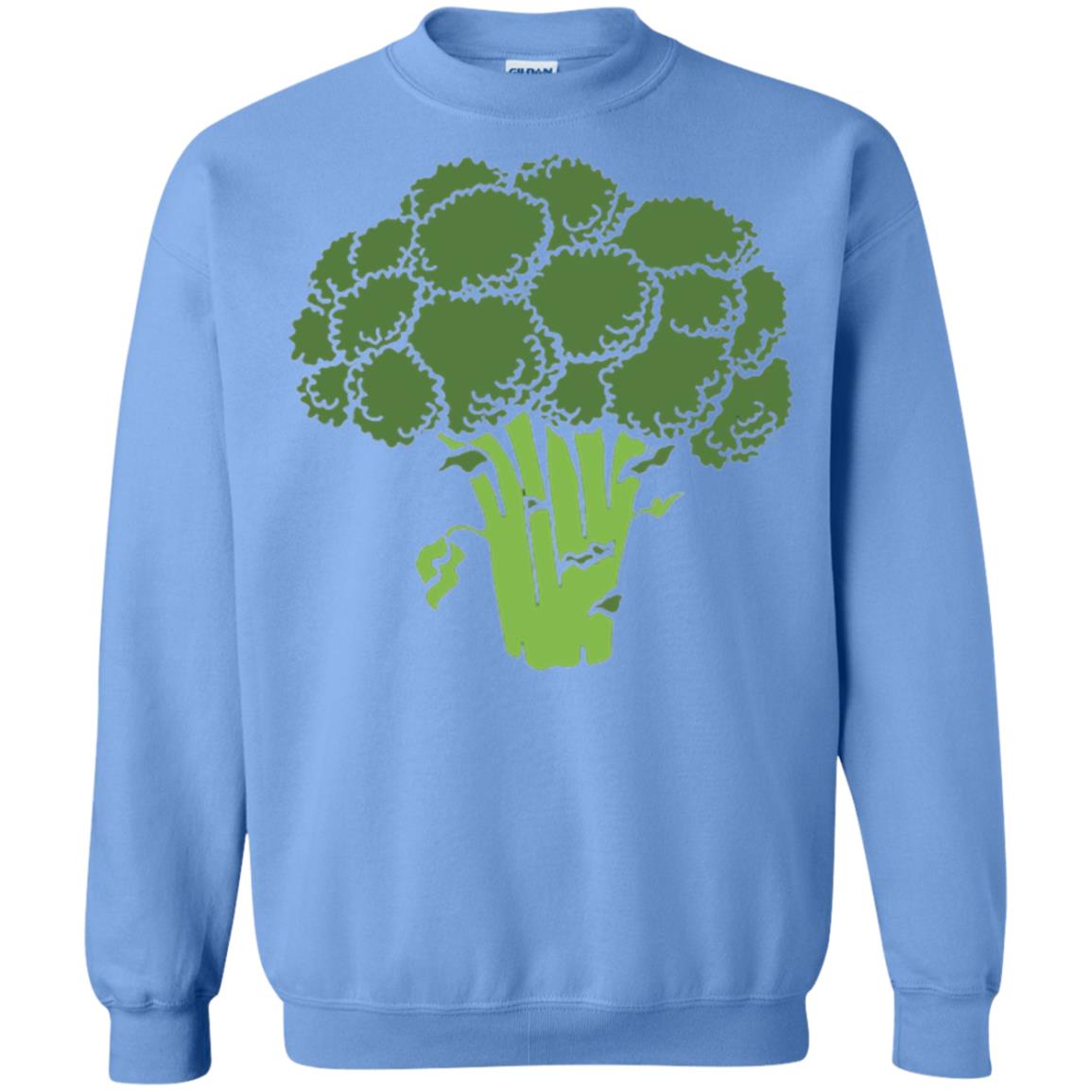 Broccoli Is Life T-shirt Funny Graphic Vegetable Carolina Blue