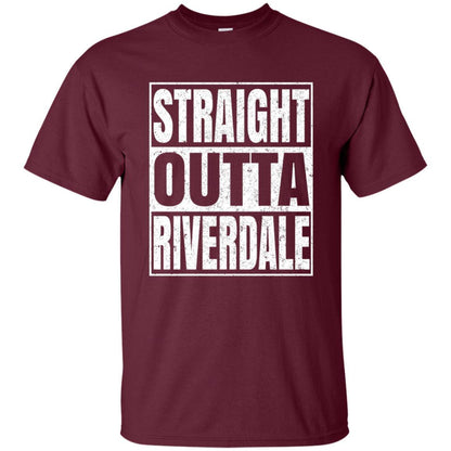 United States T-Shirt Straight Outta Riverdale Maroon