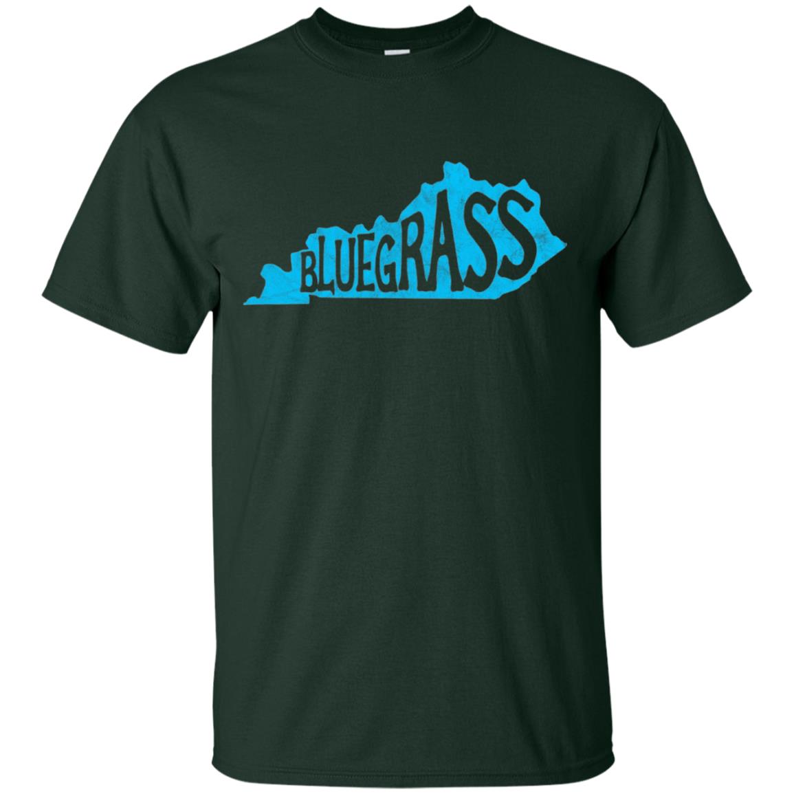 State Of Kentucky Banjo Player And Bluegrass Lover T-shirt Forest