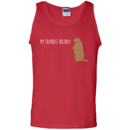 Groundhog Day T-shirt My Favorite Holiday T-shirt Red