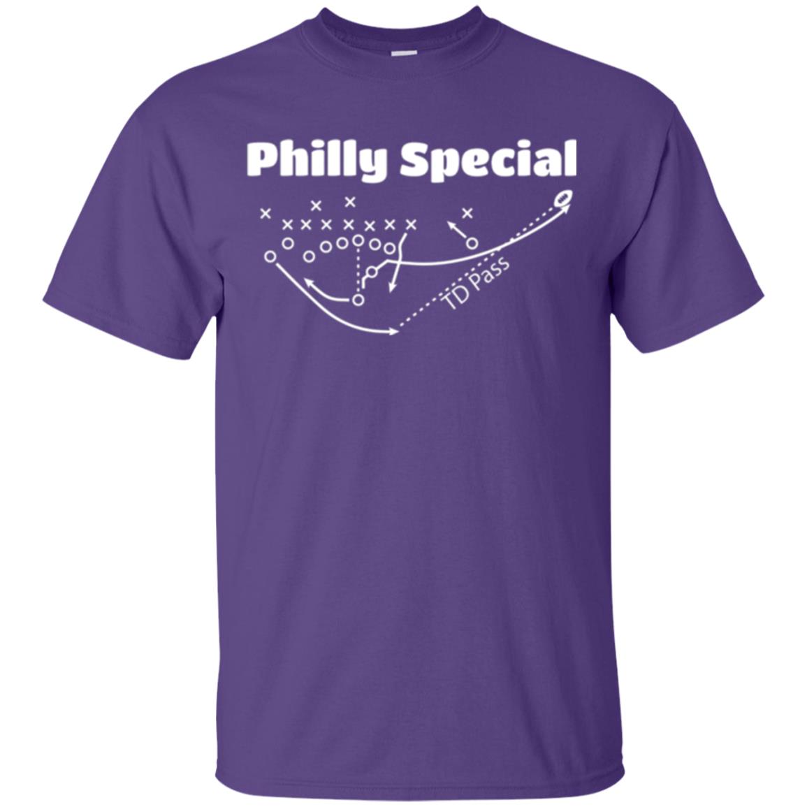 Philly Special Football Lover T-shirt Purple