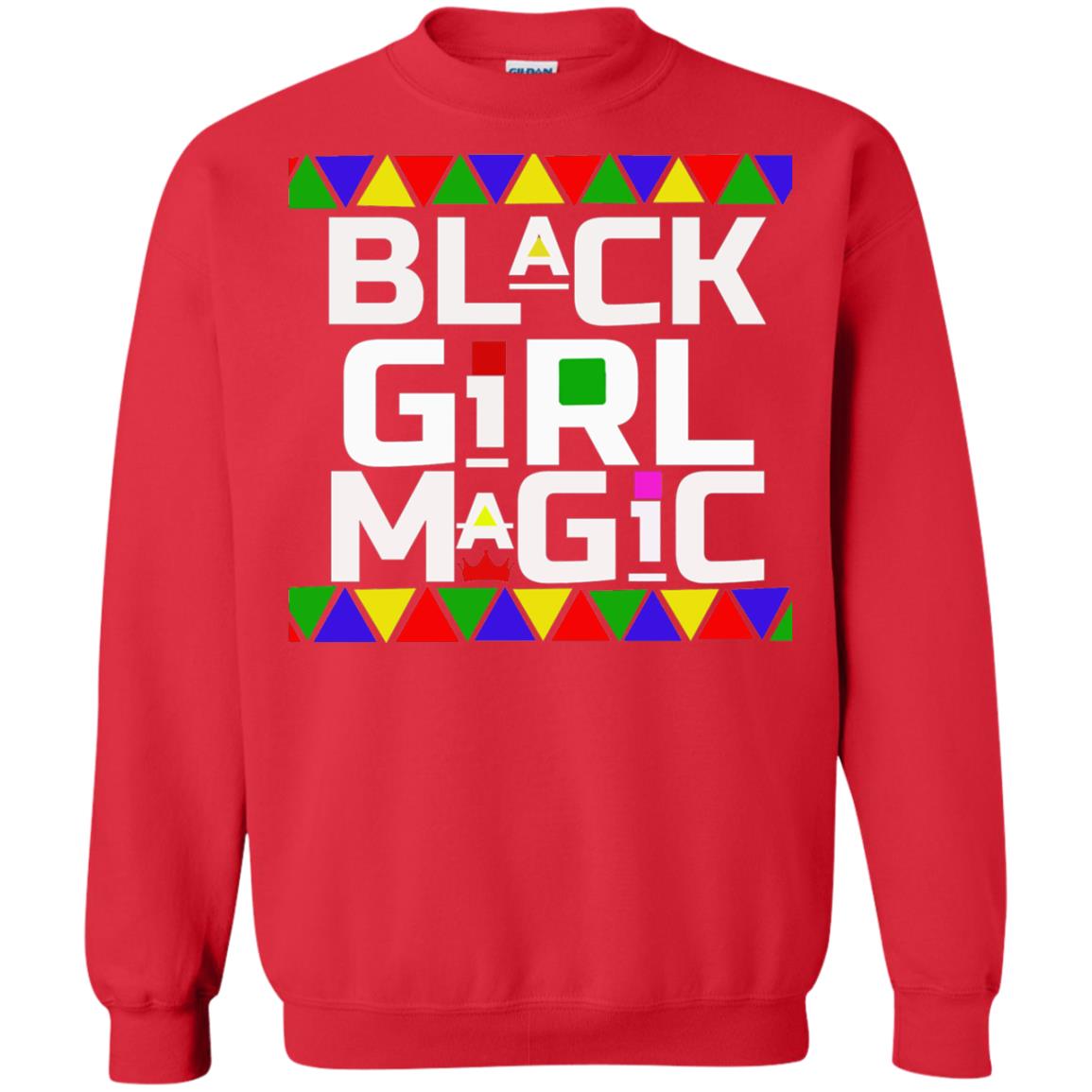 Black Girl Magic Black History African Pride T-shirt Red