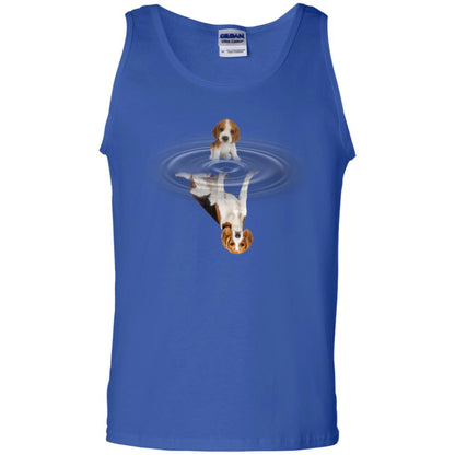 Little Beagle And Big Shadow Shirt Royal