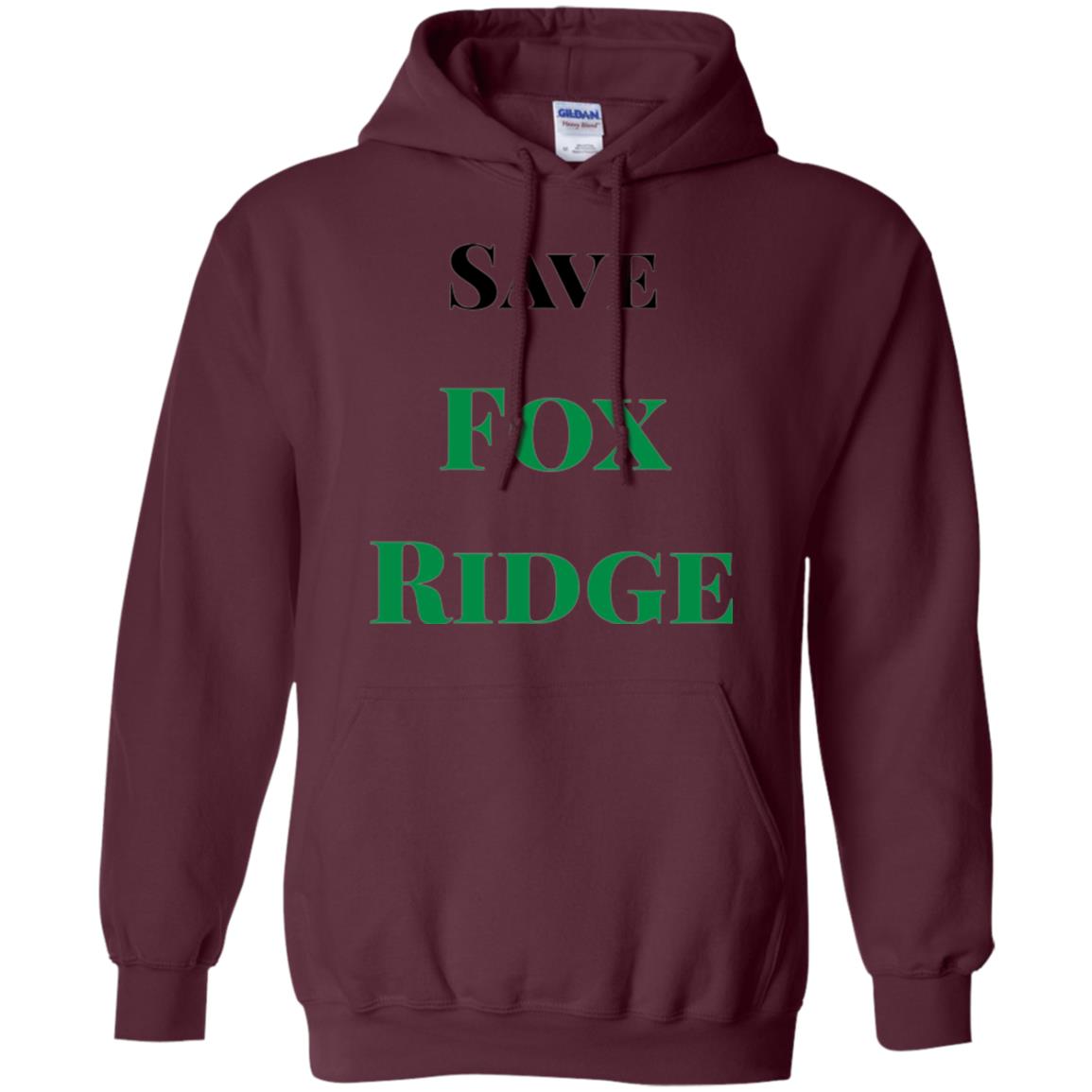Elementary T-shirt Keep Calm And Save Fox Ridge Maroon