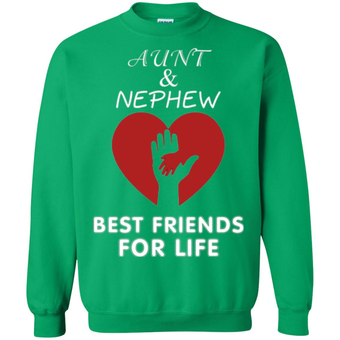 Family T-shirt Aunt And Nephew Best Friends For Life Irish Green