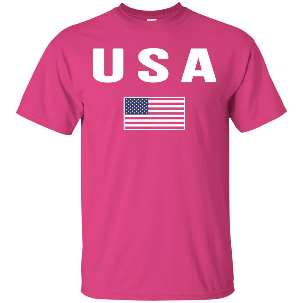 Usa T-shirt America United States Heliconia