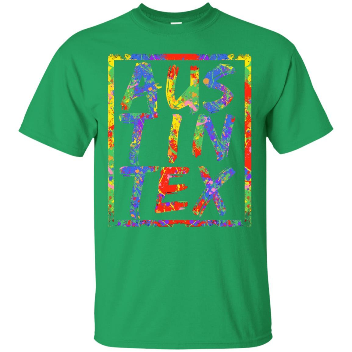 Austin Texas T-shirt Irish Green