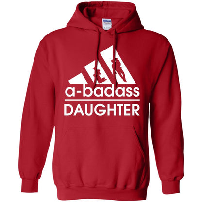 A Badass Daughter Shirt Red