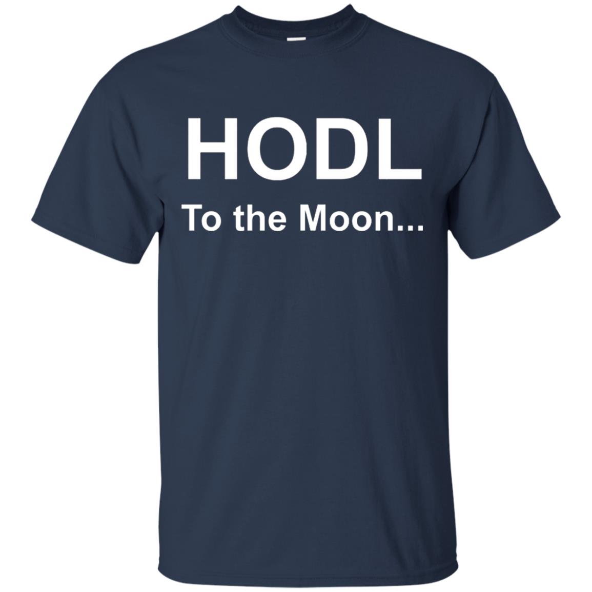 Bitcoin Cryptocurrency T-shirt Navy