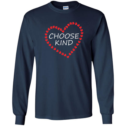 Choose Kind Heart Anti Bullying Shirt Navy
