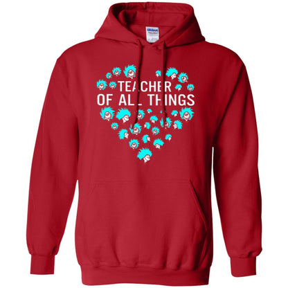 Teacher Of All Thing T-shirt Red