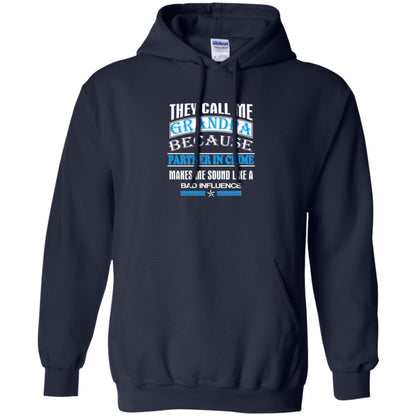 Family T-shirt They Call Me Grandpa Navy