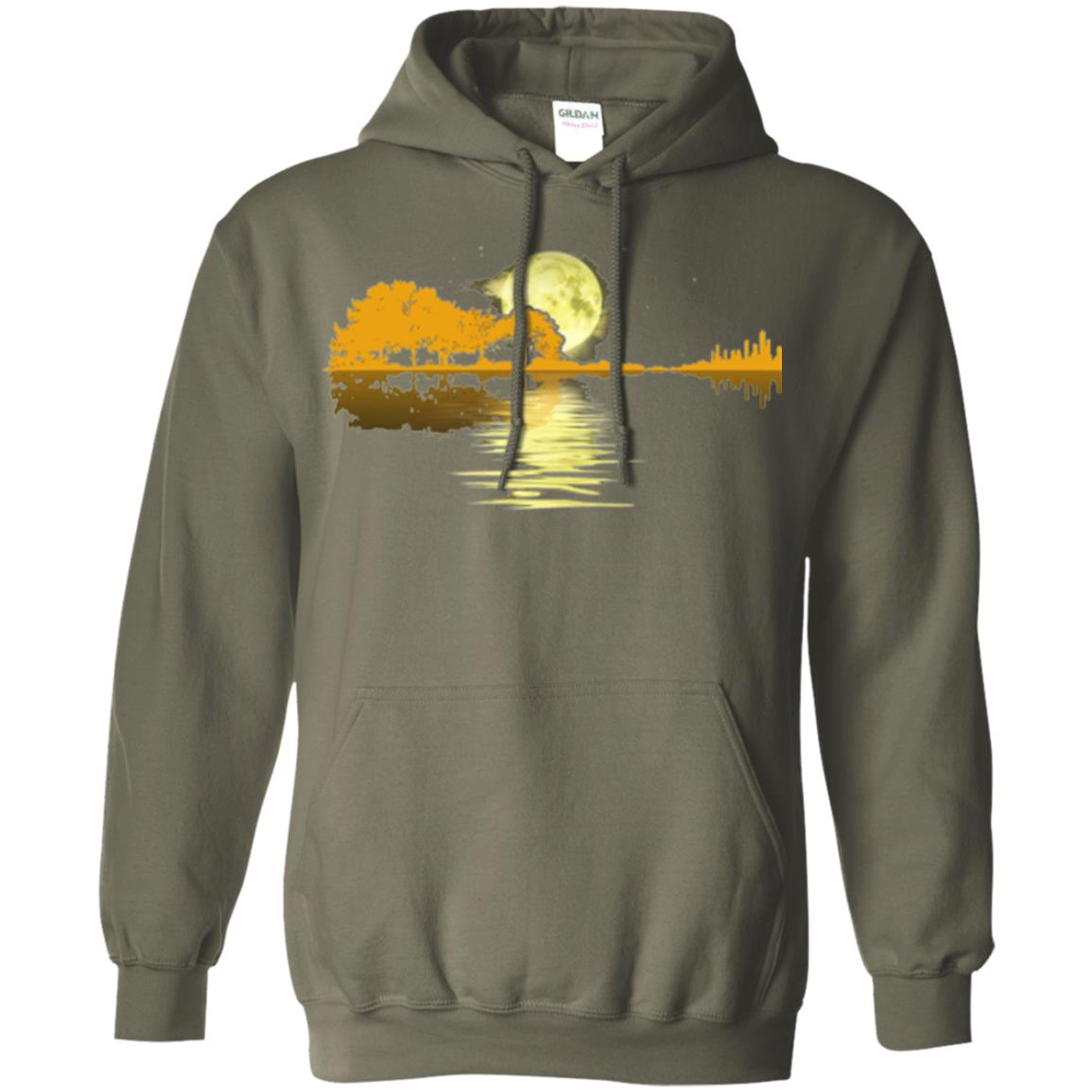 Guitar Lake Shadow T-shirt Military Green