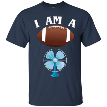 Football Lover T-shirt I Am A Football Fan Navy