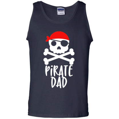 Daddy T-shirt Pirate Dad T-shirt Navy