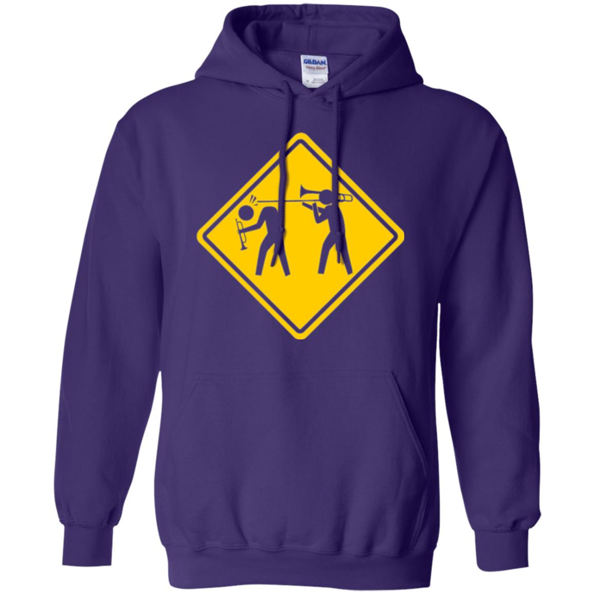 Funny Trombonist T-shirt Purple