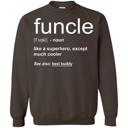 Funny Uncle T-shirt Funcle Dark Chocolate