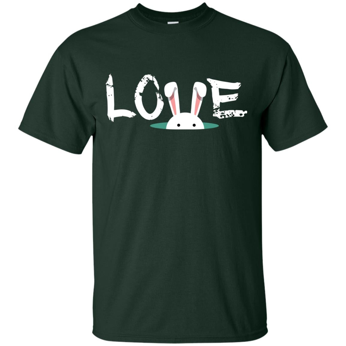 Love Easter Bunny Gift Shirt For Family Forest