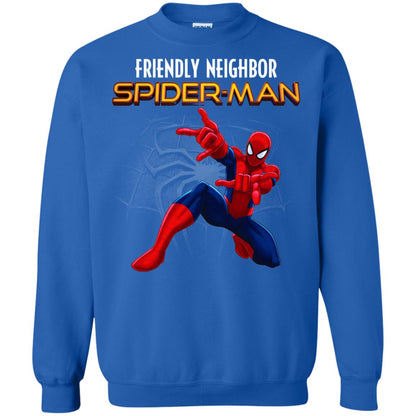 Friendly Neighbor Spider Man Movie Fan T-shirt Royal