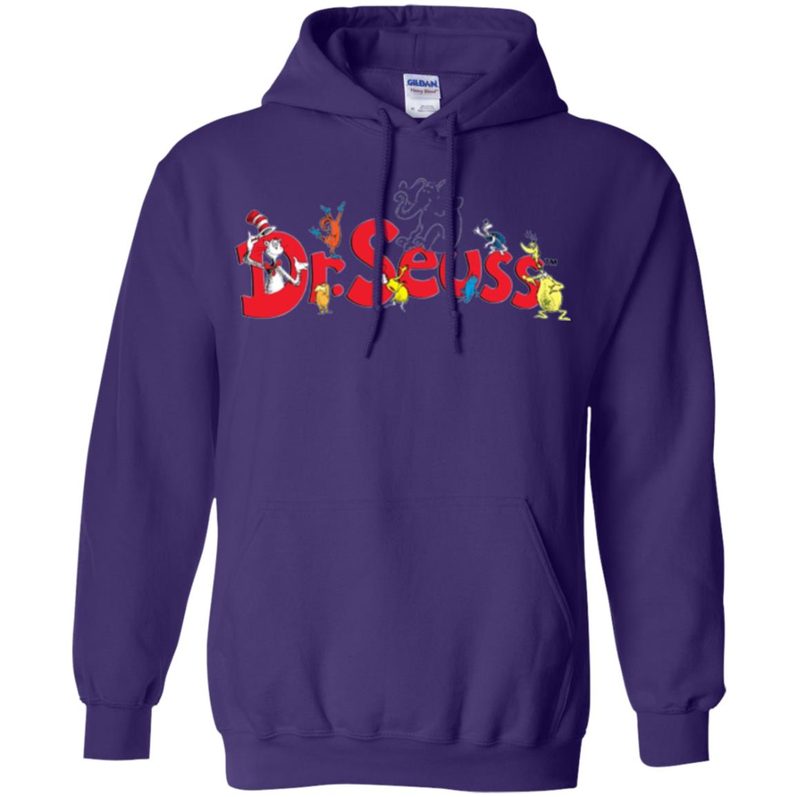 Film Lover T-shirt Dr. Seuss Family T-shirt Purple