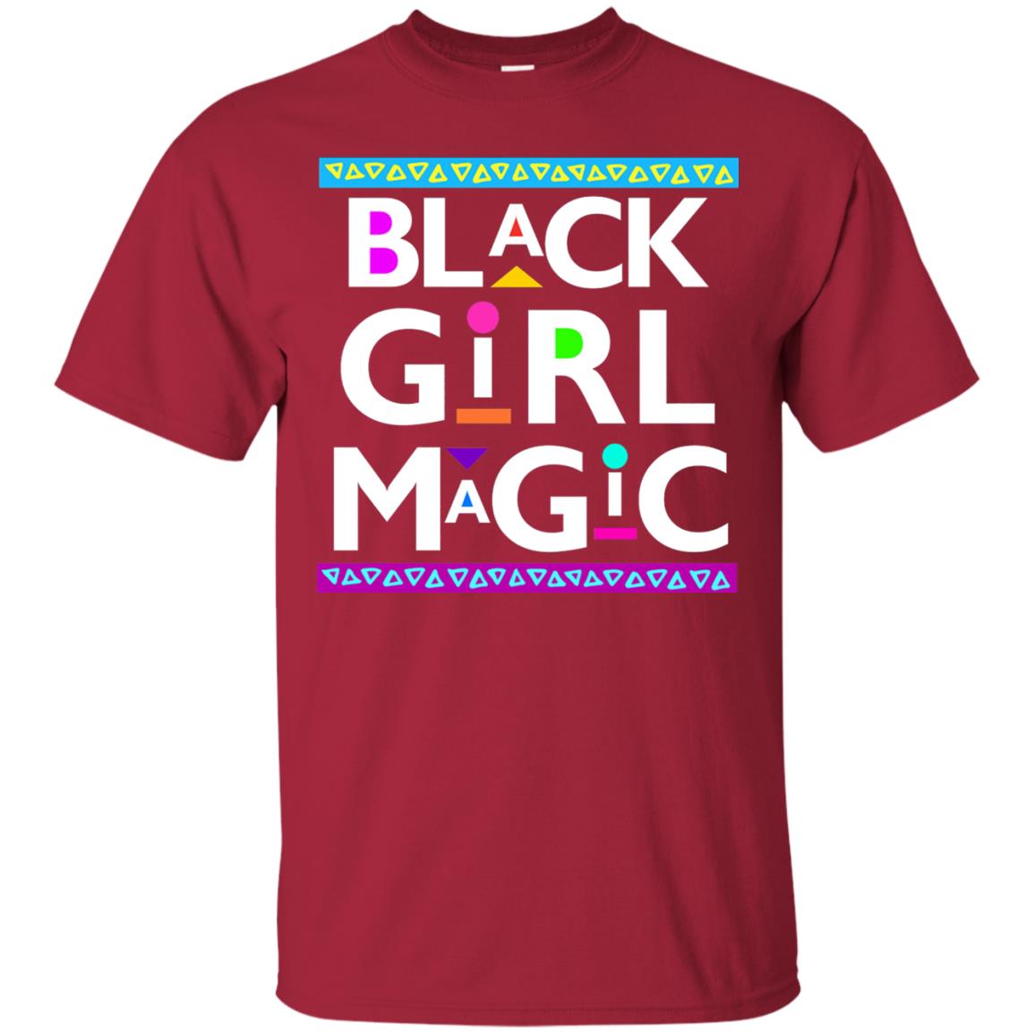 Black Girl Magic T-shirt Women_s Black History Cardinal