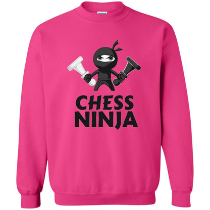 Funny Chess Ninja T-shirt Heliconia