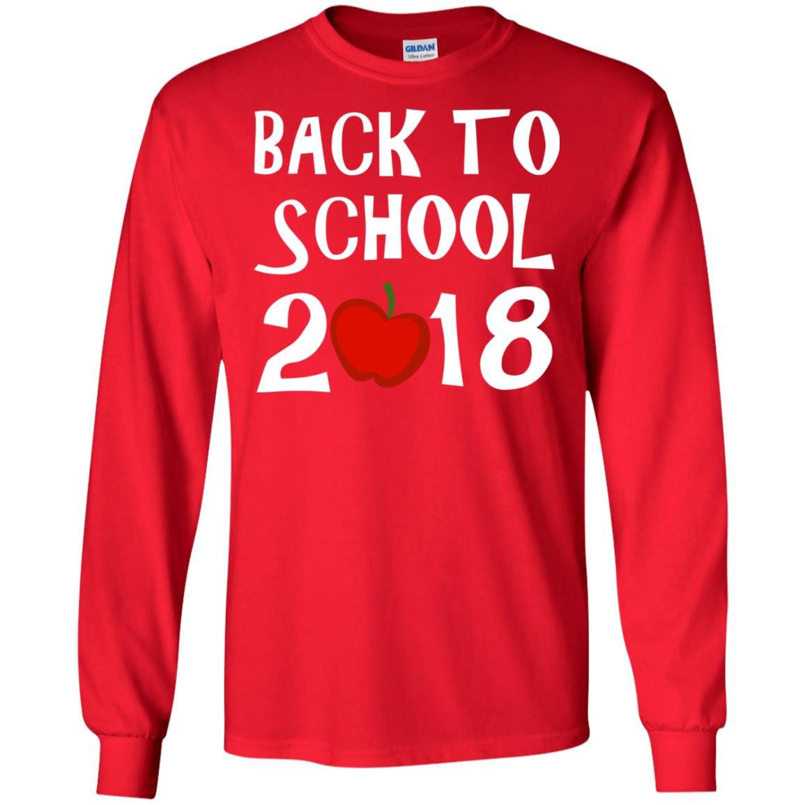 Back To School 2018 Red
