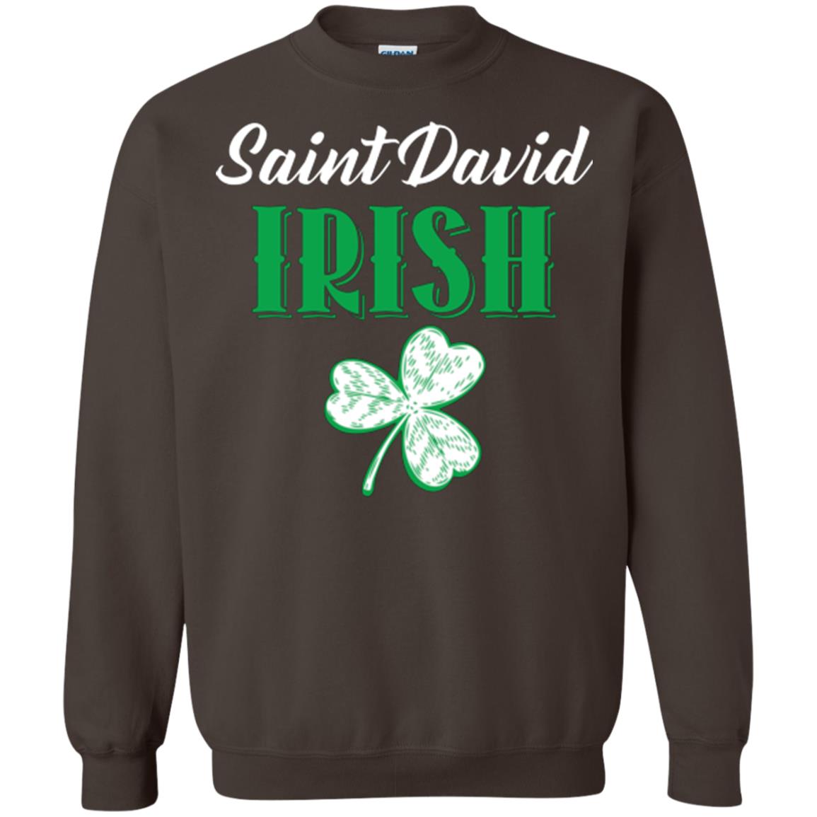 Saint Patrick's Day T-shirt Saint David Irish Dark Chocolate