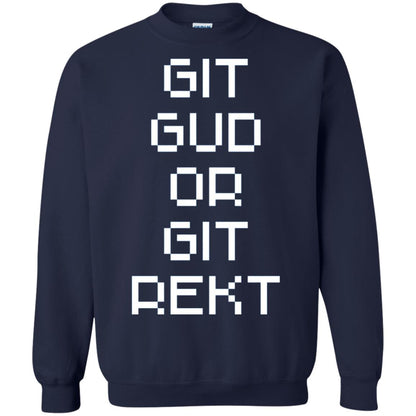 Video Game T-shirt Git Gud Or Git Rekt Navy