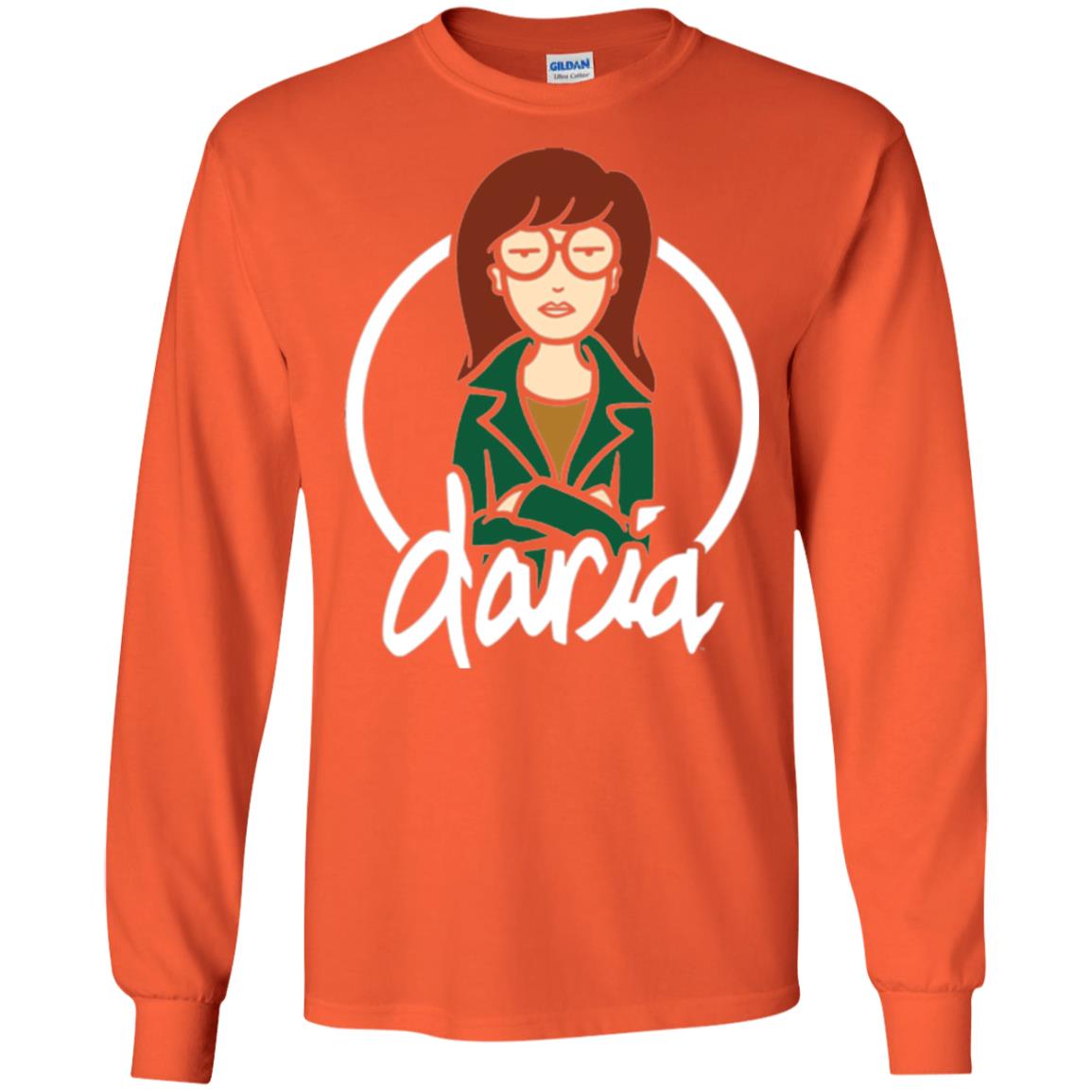 Mtv Daria T-shirt Mad At The World Orange