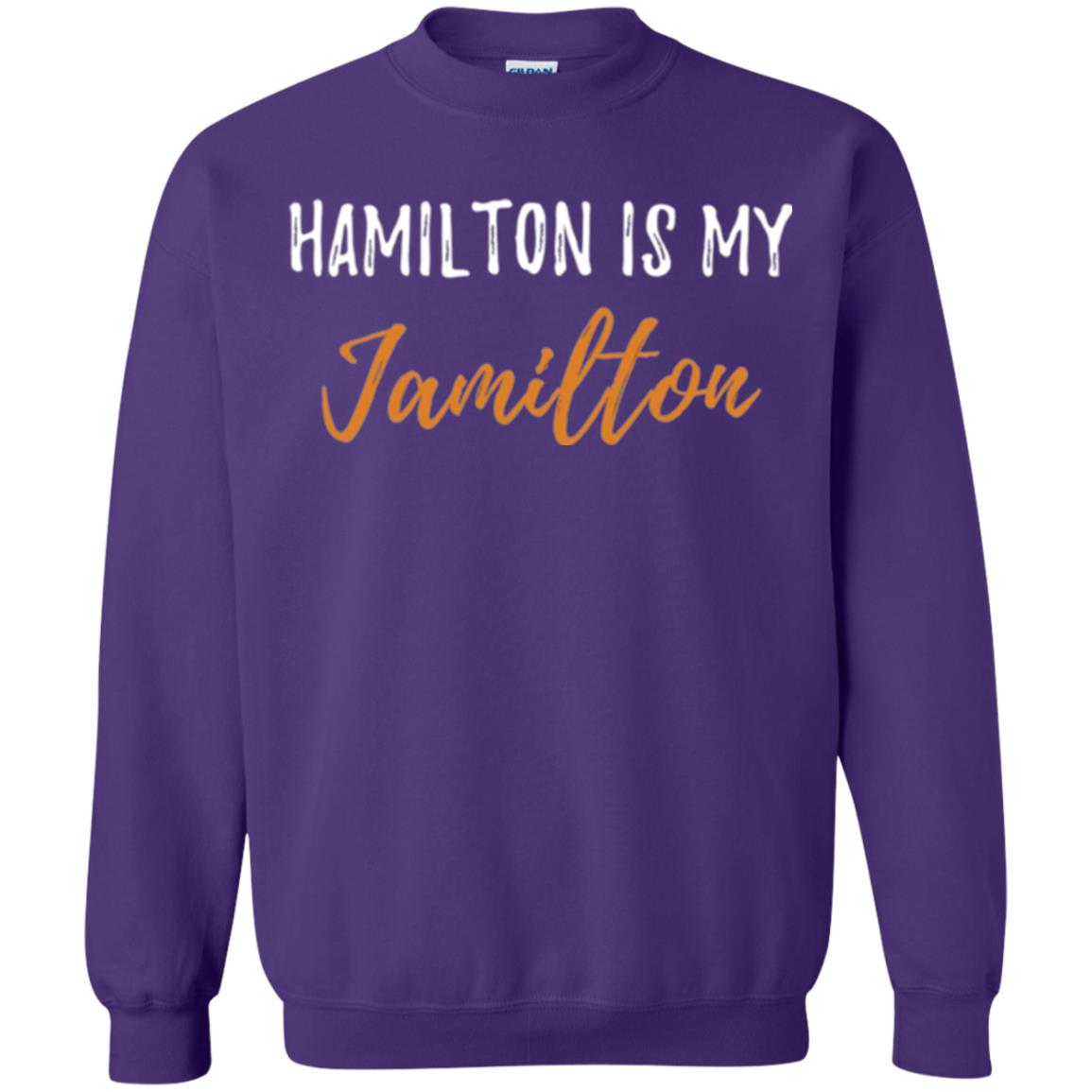 Musican T-shirt Hamilton Is My Jamilton Purple
