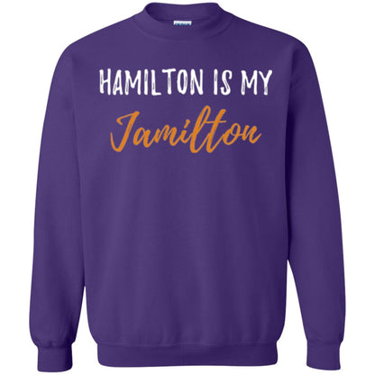 Musican T-shirt Hamilton Is My Jamilton Purple