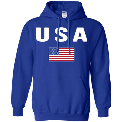 American Flag Us America United States T-shirt Royal