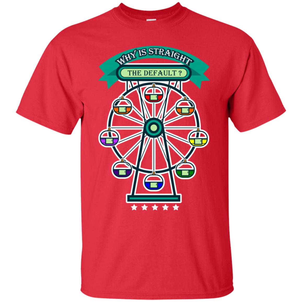 Why Is Straight The Default Lgbt Shirt Red