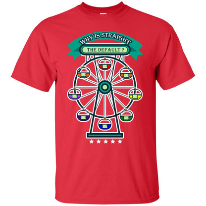 Why Is Straight The Default Lgbt Shirt Red