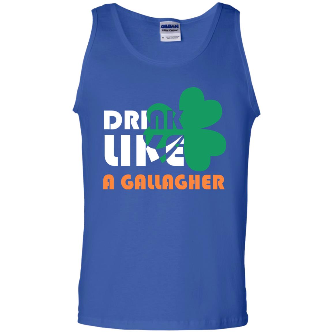 Drink Like A Gallagher Saint Patrick_s Day T-shirt Royal