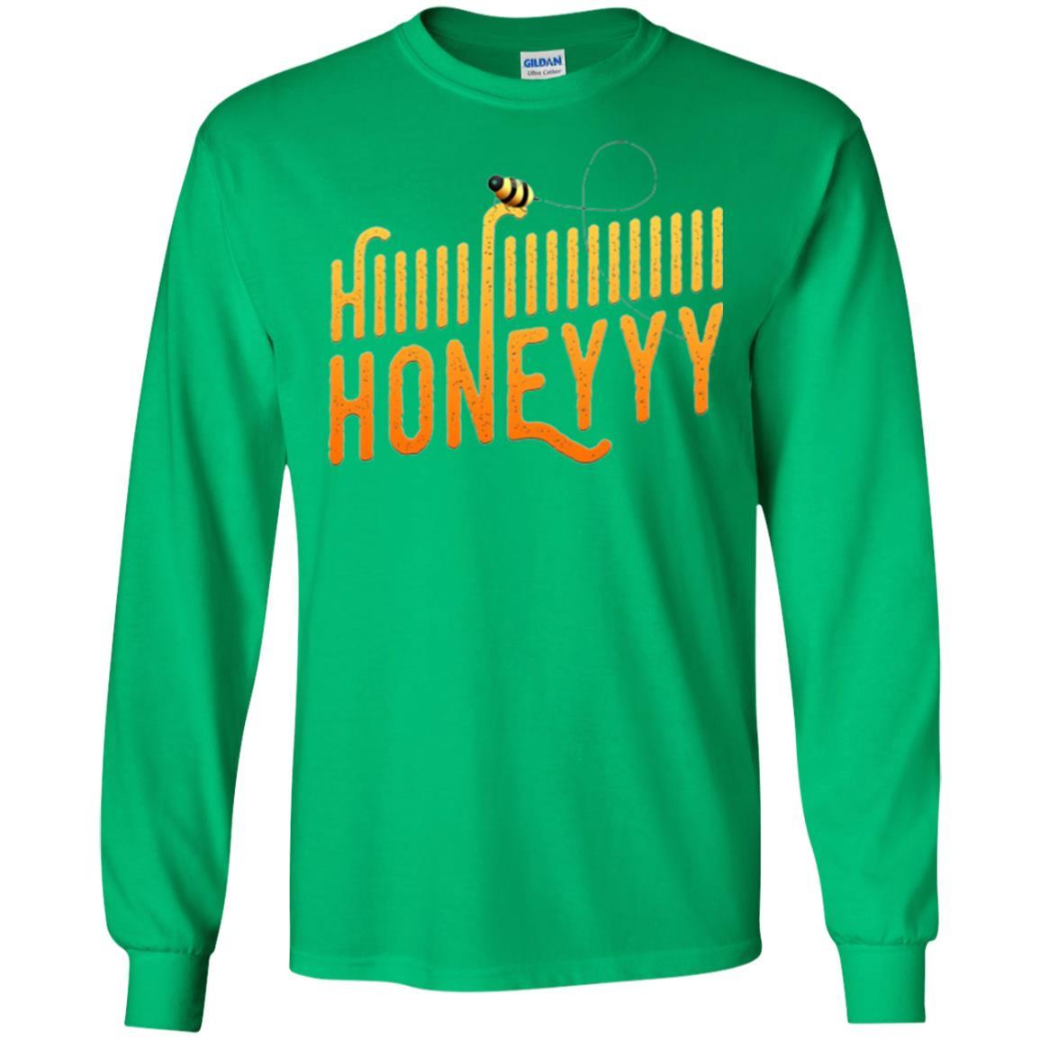 Bee T-shirt Hi Honey T-shirt Irish Green