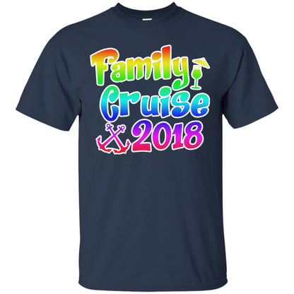 Family T-shirt Cruise 2018 Navy