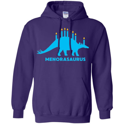 Dinosaur T-shirt Menorasaurus Purple