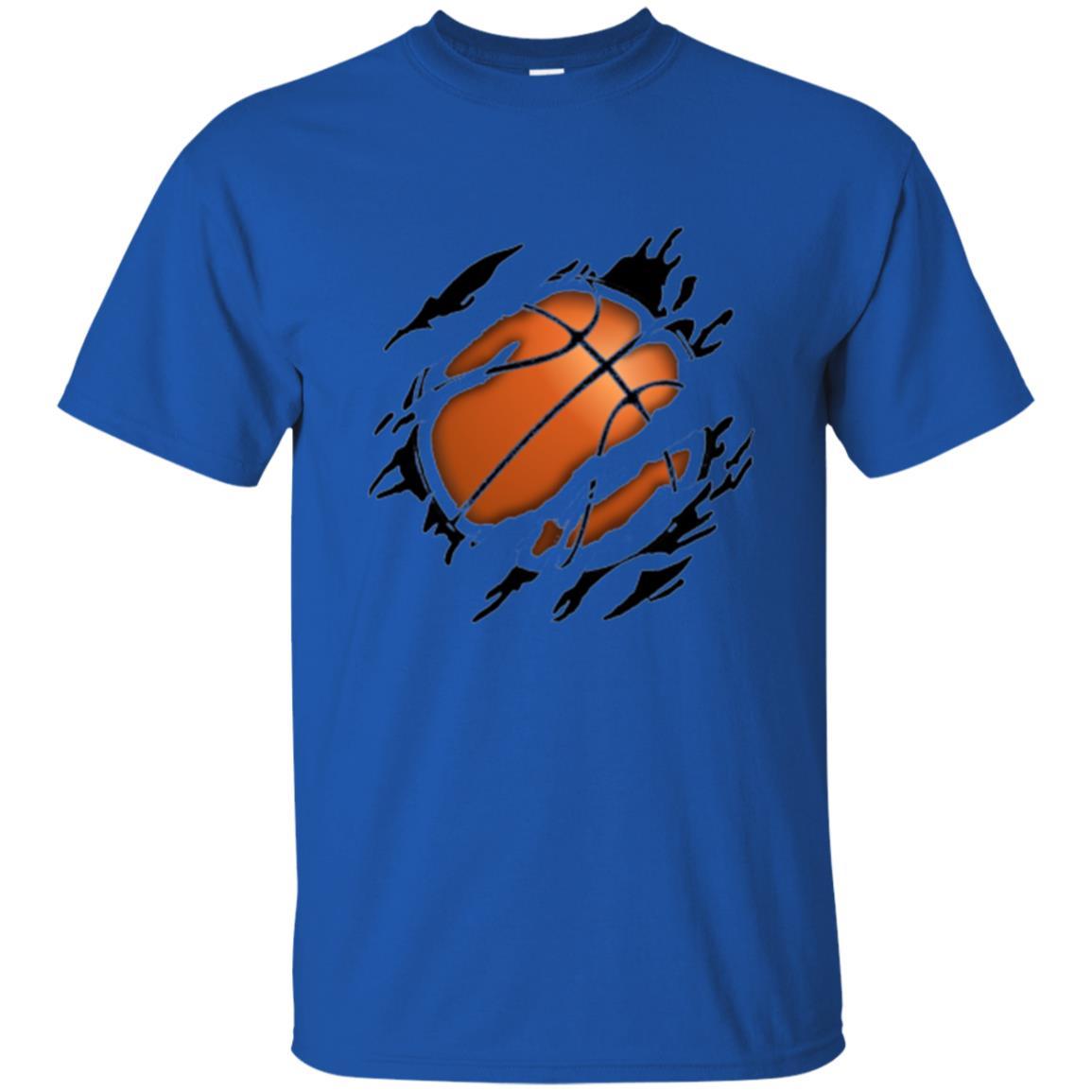 Basketball Lover T-shirt Basketball In Me Royal