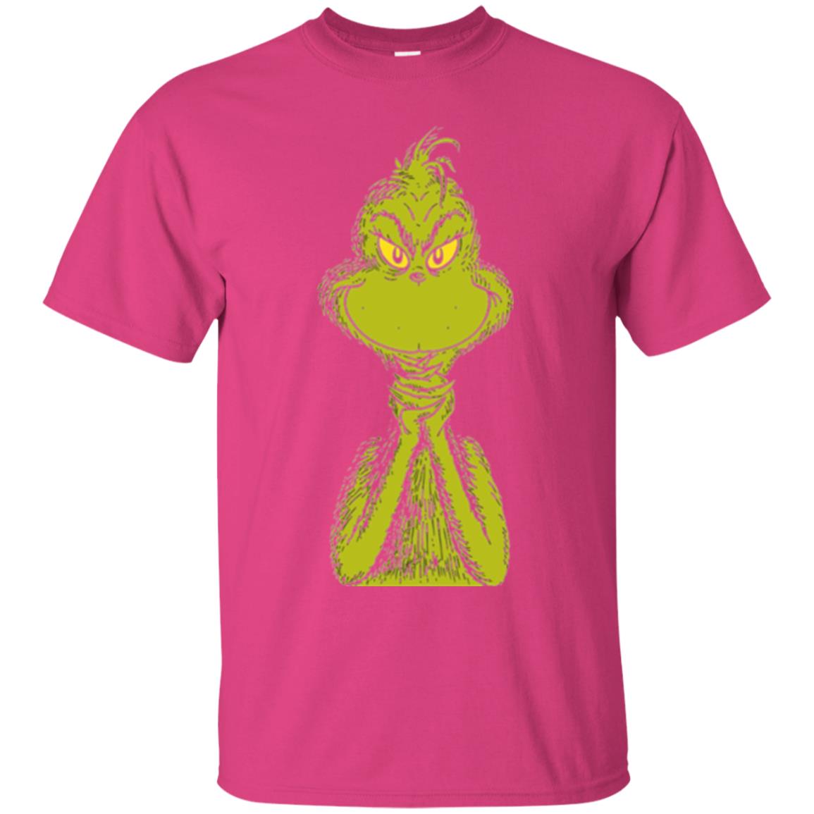Dr. Seuss Classic Sly Grinch T-shirt Heliconia
