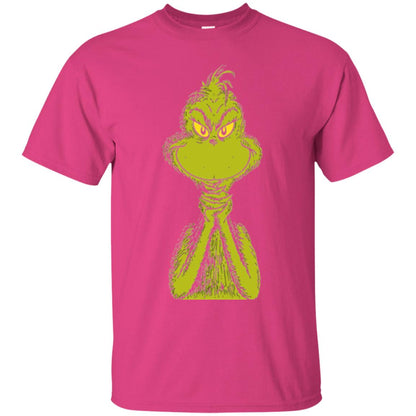 Dr. Seuss Classic Sly Grinch T-shirt Heliconia