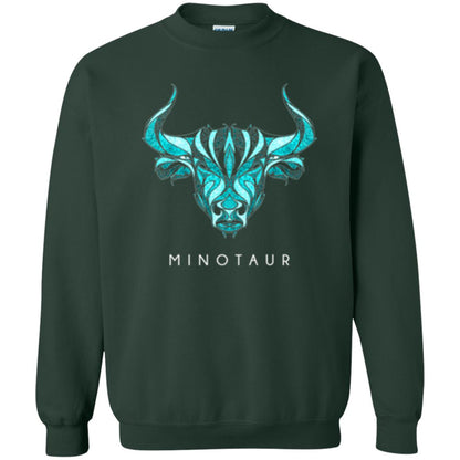 Greek Mythology Lover T-shirt Minotaur T-shirt Forest Green