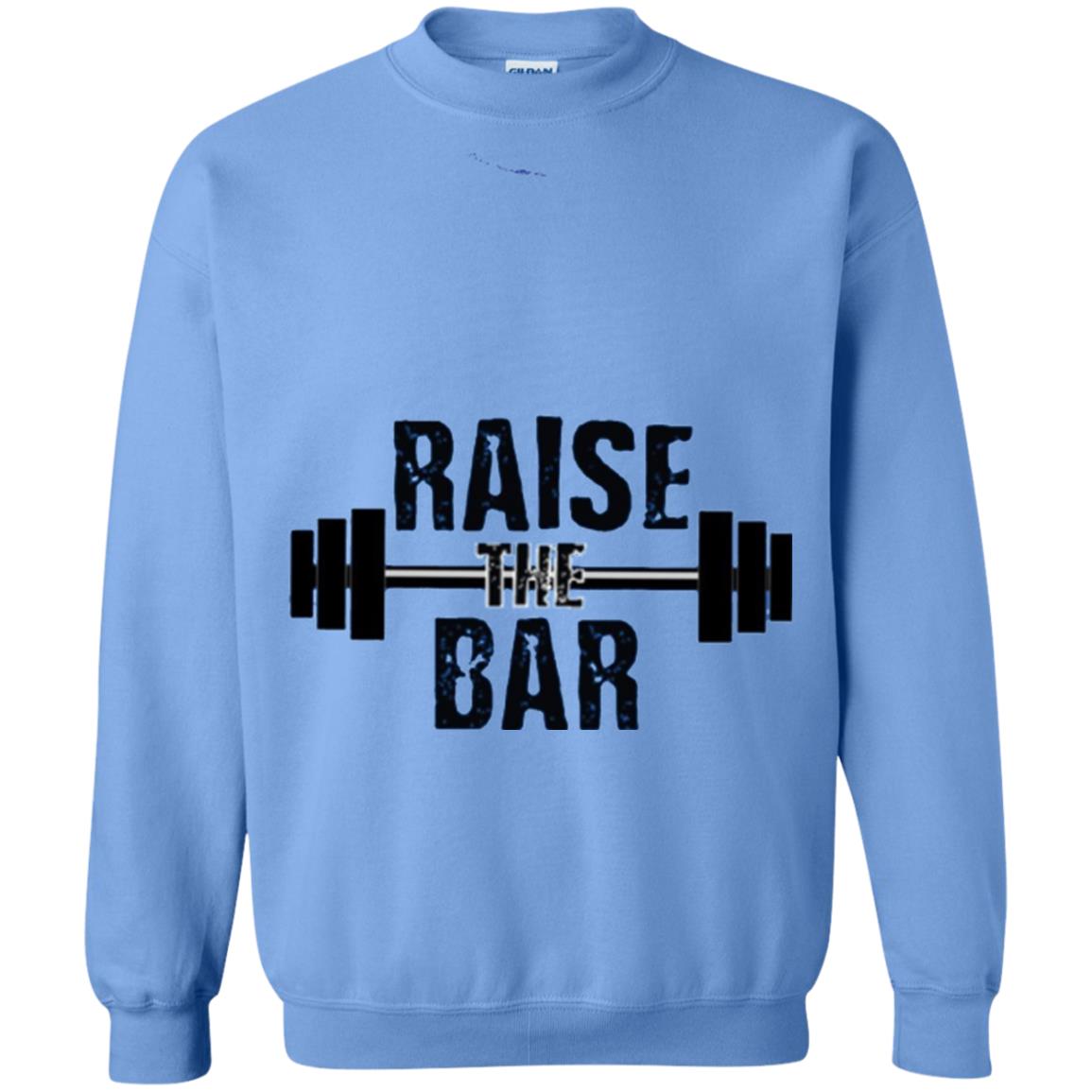 Workout Gym T-shirtraise The Bar Carolina Blue