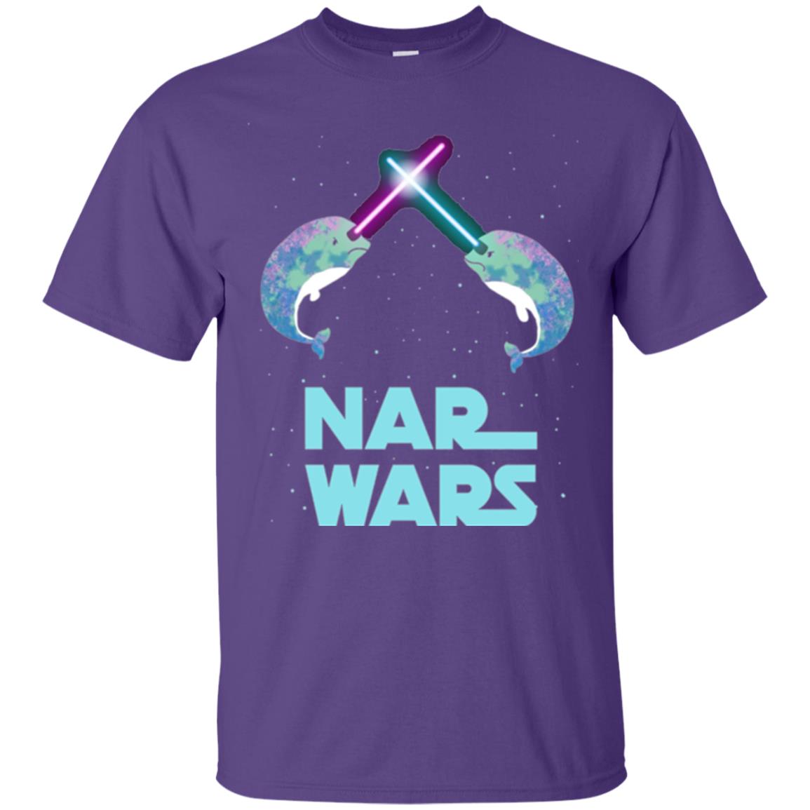 Narwhals T-shirt Nar Wars Purple